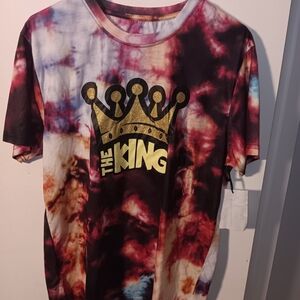 The King Tie-Dye Kids Shirt